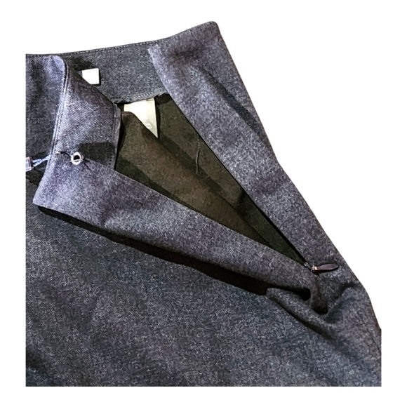 Tommy Hilfiger Westport Ankle Pants Size 8 Slim Leg High Waist Navy Blue - Picture 4 of 10